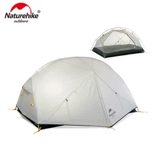 Naturehike 2 человека Mongar палатка нейлоновая ткань двухслойная водонепроницаемая палатка альпинистская палатка для пикника, пешего туризма, рыбалки, уличная палатка