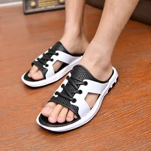 Лидер продаж; сандалии; мужские сандалии; нескользящие удобные простые трендовые домашние сандалии в Корейском стиле; мужские сандалии