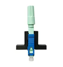 

FASO 50Pcs SC/UPC Optical Fiber Connector FTTH Fiber Optic Embedded Fast Connector