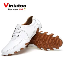 Мужская кожаная обувь для гольфа, Нескользящие кроссовки для тренировок, мужские легкие спортивные кроссовки, брендовая дышащая Спортивная обувь