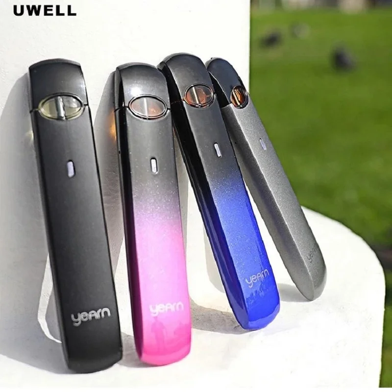 Оригинальный комплект Uwell Yearn Pod с батареей 370 мАч 1 5 мл стартер вейпа электронная