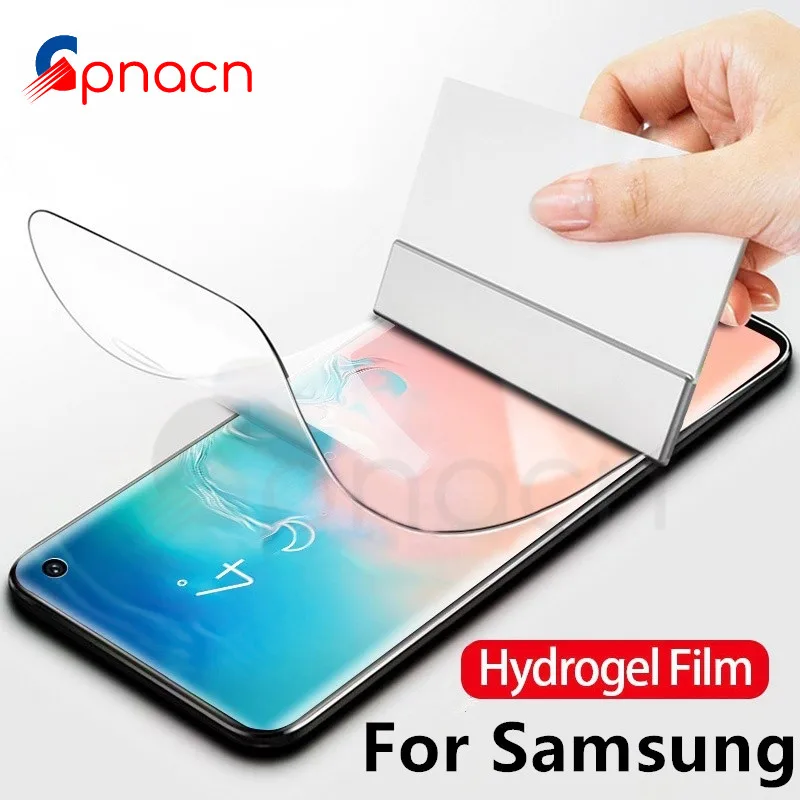 

30D Hydrogel Film Screen Protector For Samsung Galaxy S10 S9 S8 Plus S10e A6 A8 Plus S7 Edge Screen Protective Protection Film