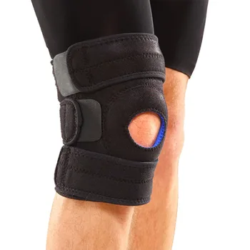 

Professional Sports Safety Knee Support Brace Stabilizer with Adjustable Hinged Knee Support Pad Guard Breathable Knee Protector