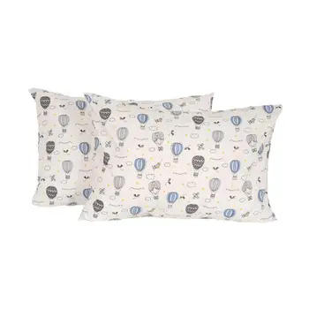 

Air Balloon 2'li Pillow Case Blue