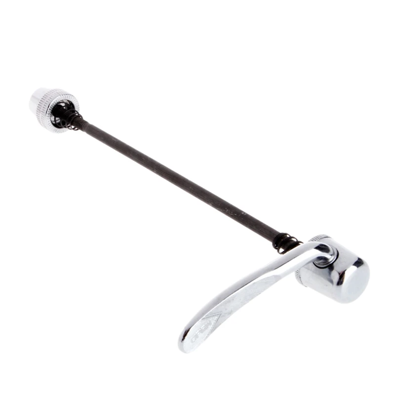 cheap 1 Pc Silver Bike Quick Release Skewer Part for Trainer Bicycle Road Mountain Cycling Bike Rear Wheel Tire