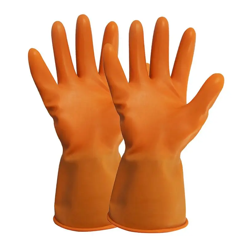 

1Pair Low Voltage 500V 00 Classes Insulated Gloves For Outdoor Use New. Latex Electrical Insulating Portable Gloves New