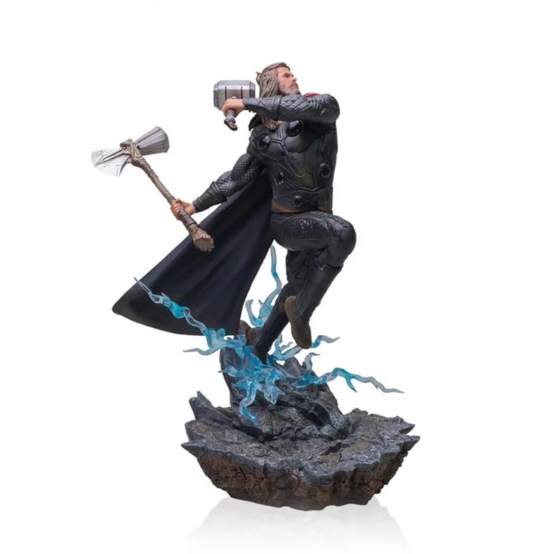 

Iron Studios 1/10 Avengers: Endgame Thor Odinson Combat Scenes Resin Statue Action Figure Collection Model Toy X4512