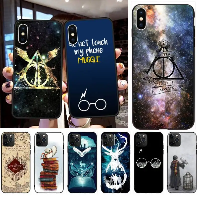 Чехол Magics Potters Wand H-Harries для телефона iphone 13 12 11 Pro Max Mini XS 8 7 Plus X SE 2020 XR чехол |