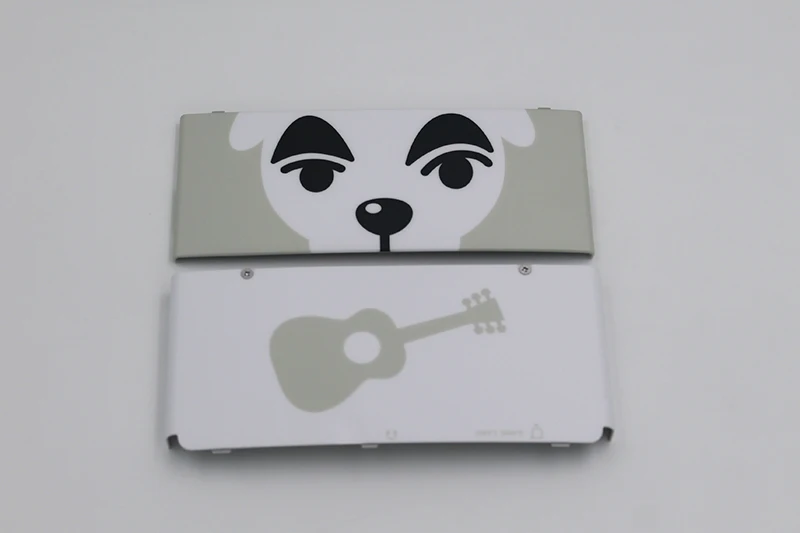 Цветной А+ D чехол Корпус для NEW3DS верхняя крышка+ крышка батареи для NEW 3DS запасные части - Цвет: Небесно-голубой