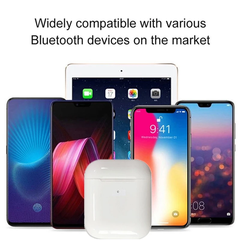 i5000 TWS 1:1 Replica 2 inalámbrica Bluetooth Smart Sensor 1536U for ios13 iPhone11 PK H1 chip i30 i60 i2000 i500 i1000 tws