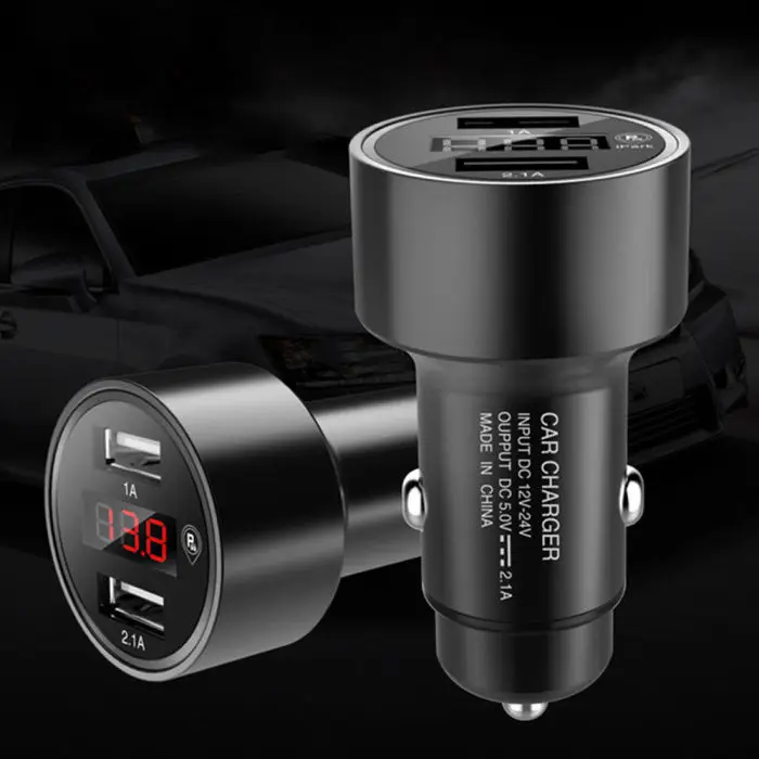 Дропшиппинг Bluetooth светодиодный дисплей Автомобильный GPS отслеживающий Определитель местоположения двойной USB 3.1A быстрое зарядное устройство адаптер OE88