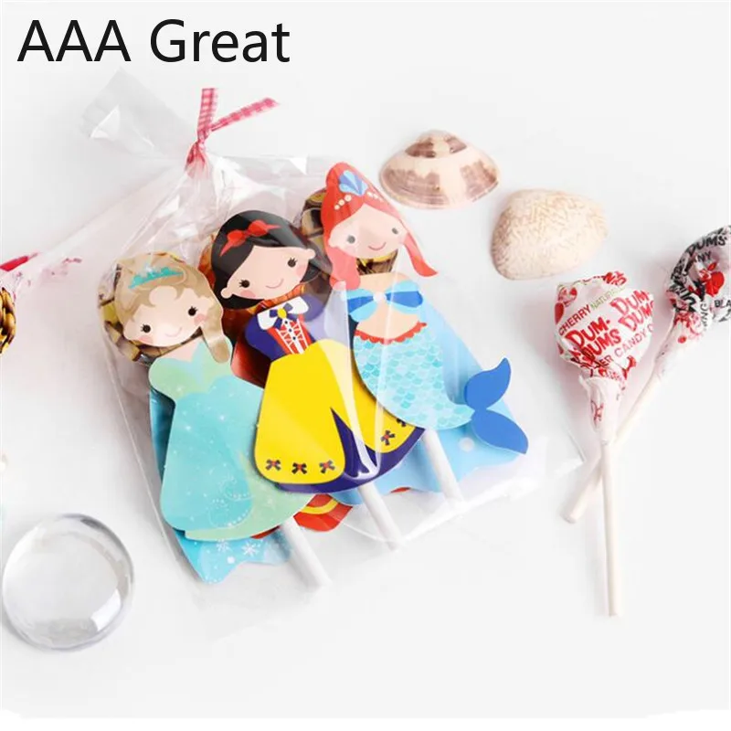 

Lollipop Decorative Cards Cake Lollipop Card Message Cartoon Pattern Greeting Birthday Wedding Present Party Packaging Christmas