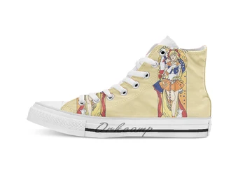 

Her Codename breathable Casual High Top lace-up Canvas shoes sneakers Drop shipping