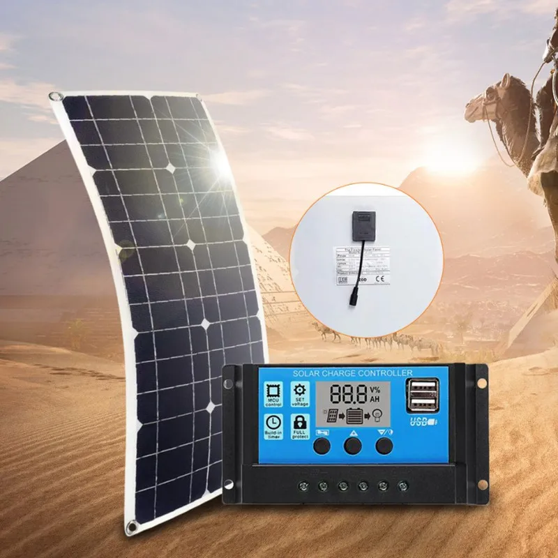 

New Energy Output Solar Charging Mobile Phone Battery Battery Solar Battery Panel Controller Speedboat Charger