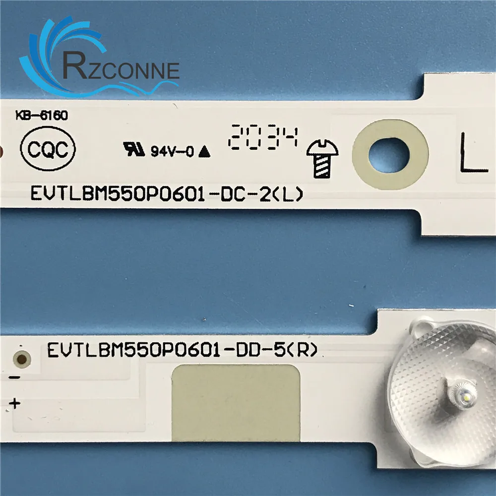 Tira Retroiluminação Led Lâmpada para 55put6400 12 Lb55037 55puh6400 55puk6400 12 Tpt550j1-qvn03.u 55pux6400 Lb55043 Lb55052 E556 - Imagem 4