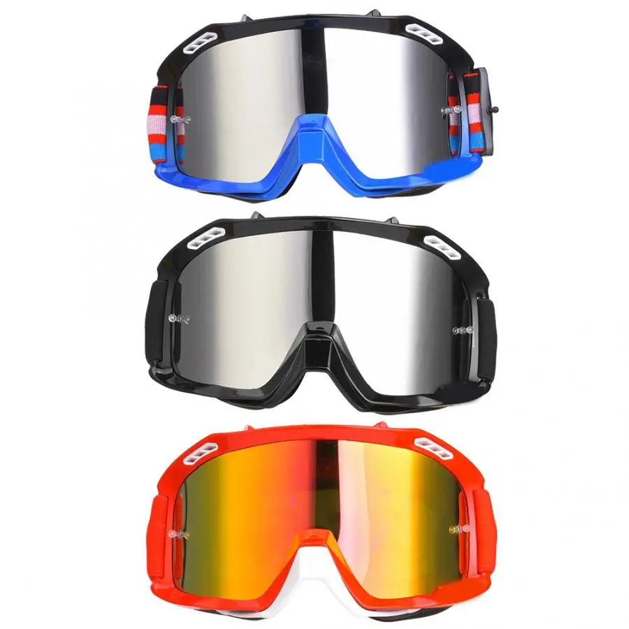 

Cycling Goggles Outdoor Sportrs Cycling Wind-proof Goggles TPU Frame Motorcycle Goggles with Adjustable Strap Cycling Equipment