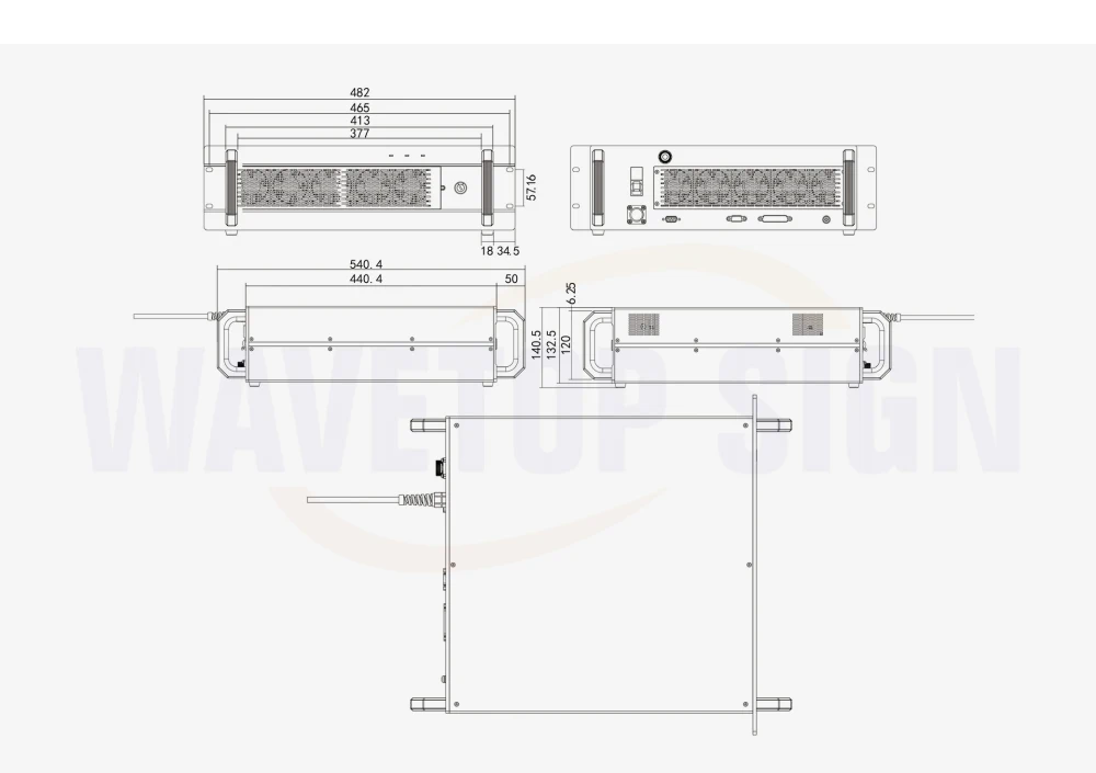 MAX MOPA импульсные волоконные лазеры модуль MFPT-120P 120W серии 1064nm высокое качество лазерного использования для лазерной маркировки машины DIY