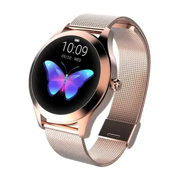 

KW10 Women Smart Watch Lady Fitness Bracelet Smartwatch Clock IP68 Waterproof Heart Rate Monitor For Android IOS Sport Tracker