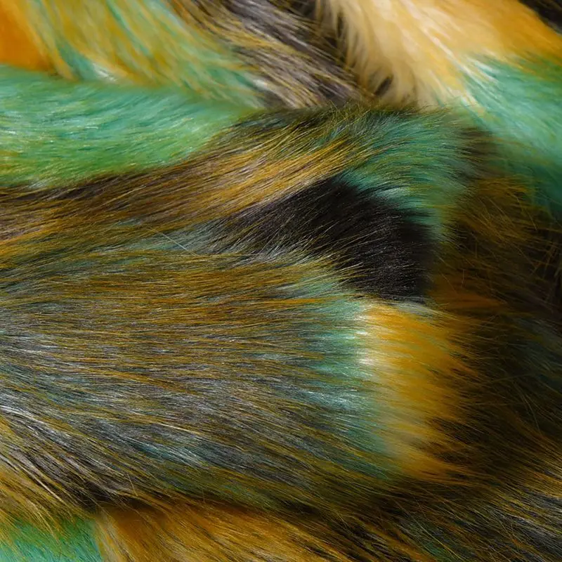 Winter Fashion Warm Colorful Faux Fur Coat Chic Jacket Cardigan Outerwear Top For Party Club Cocktail New Arrived