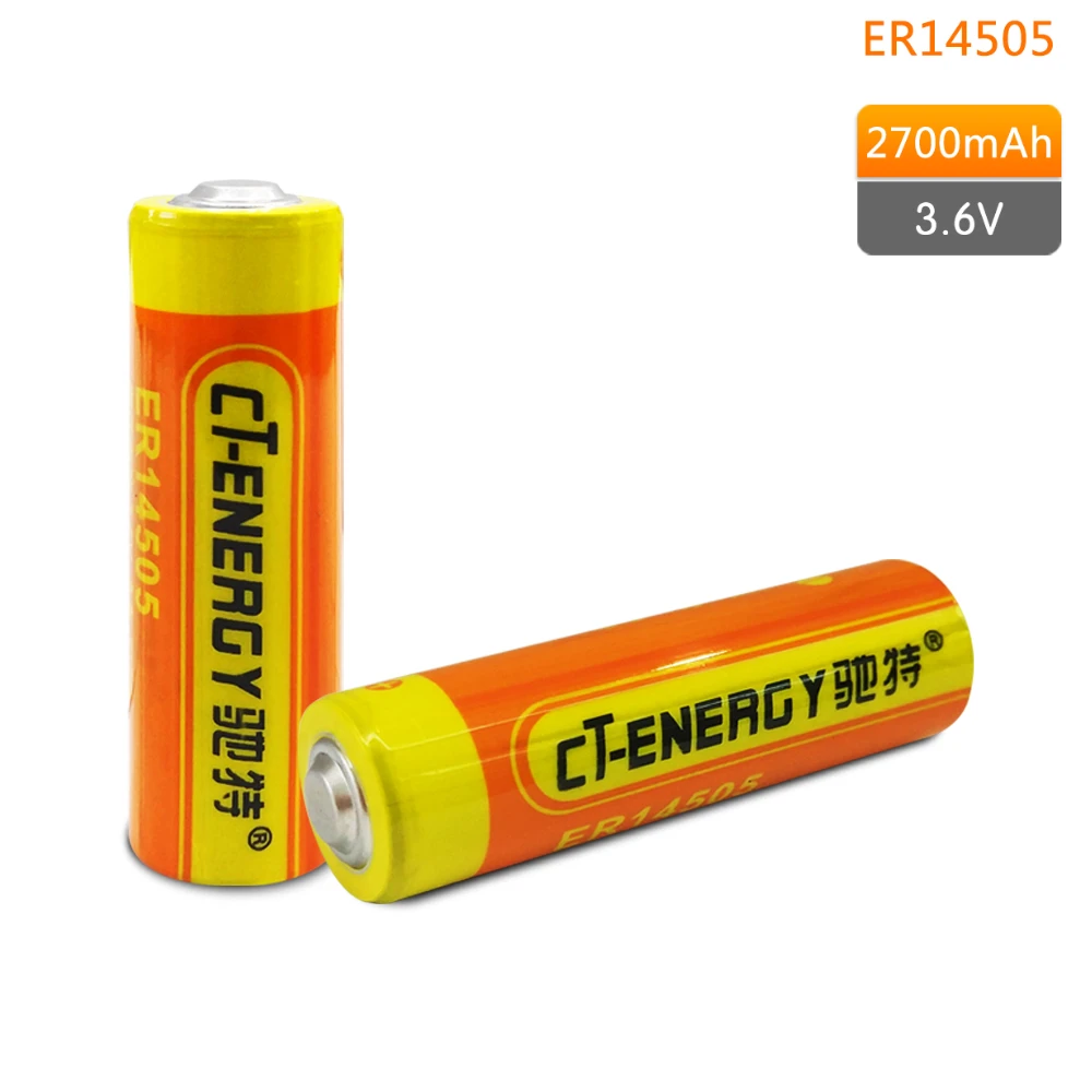 CT-ENERGY ER14505 LiSOCl2 AA 3 6 V 2700 мА/ч литий Батарея 4 шт./компл. |