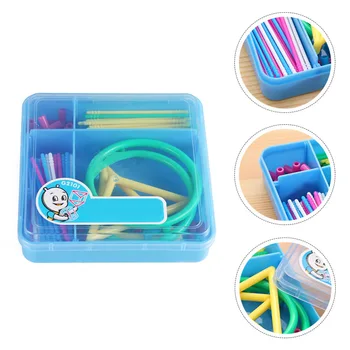 

1 Set Colorful Fashion Stylish Chic Geometric Frame Geometric Model Intelligence Toy Teaching Tools Children Student Learning