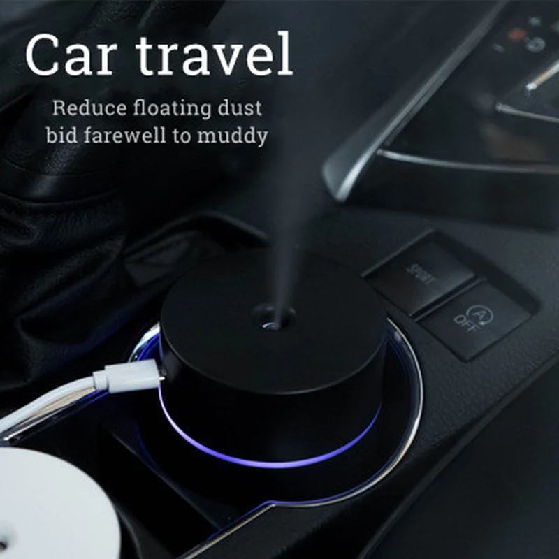 300ML USB Auto Mini Humidifier Desktop Mute Car Office Moisturizing Nano Fine Large Capacity Air | Автомобили и мотоциклы