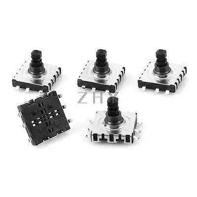 

5 Pcs 10x10x9mm 6 Pin 5 Way Momentary Square SMD SMT Tactile Tact Switch