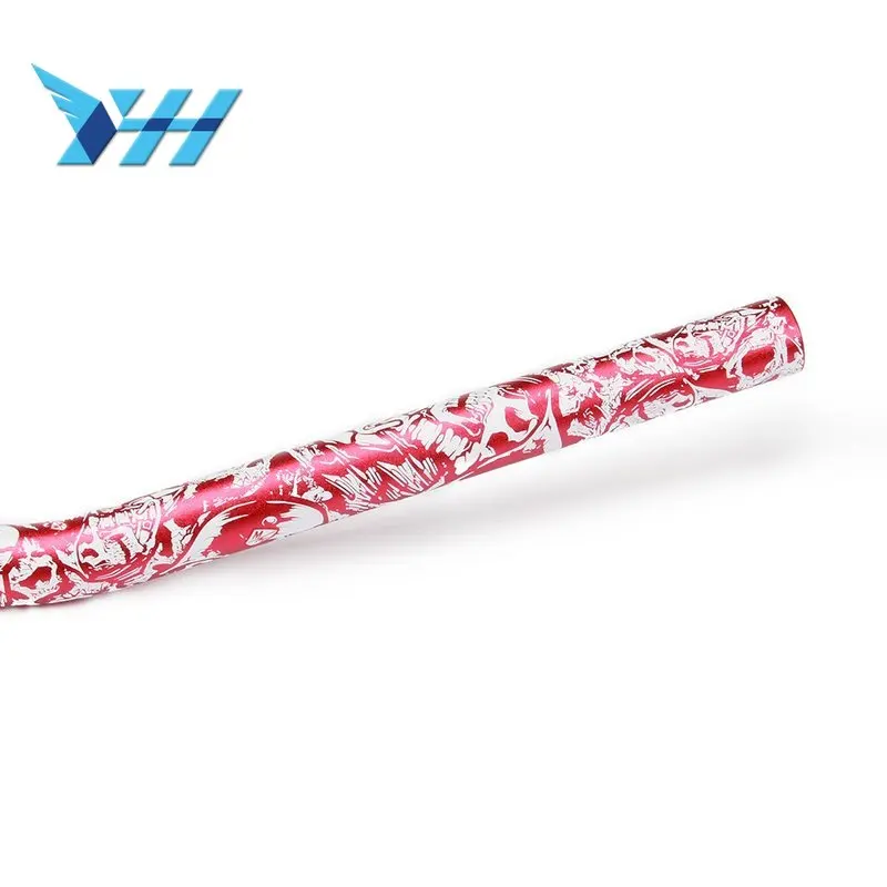 Красный 1 1/8 &quot28 мм руль ручка жир бар для Honda CRF50 CR80 CR85 CRF110 CR125R CR250R CR500R CRF150R мотоцикл