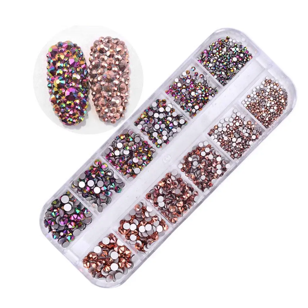 3 DIY Home Flatback Nail Art Rhinestone Nail Art 1, 2, 3, 4, 5, 6, 7, 8, 9 аксессуары для дома, профессионалы - Цвет: 3