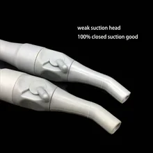 Зубные универсальные слюны Поворотная присоска всасывающая ручка с регулируемый клапан сильный слабый всасывающий автоклав всасывающие наконечники