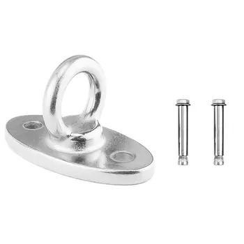 

Stainless Steel Fixed Plate Hanging Hook Yoga Sandbag Bag Swing Chair Hammock 50PB