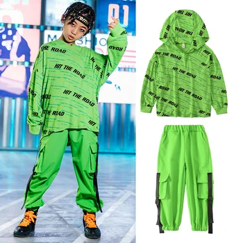

Boys Hip-Hop Dance Costumes Kids Children'S Street Dance Clothing New Year'S Day Modern Jazz Costumes Festival Outfit SL2207