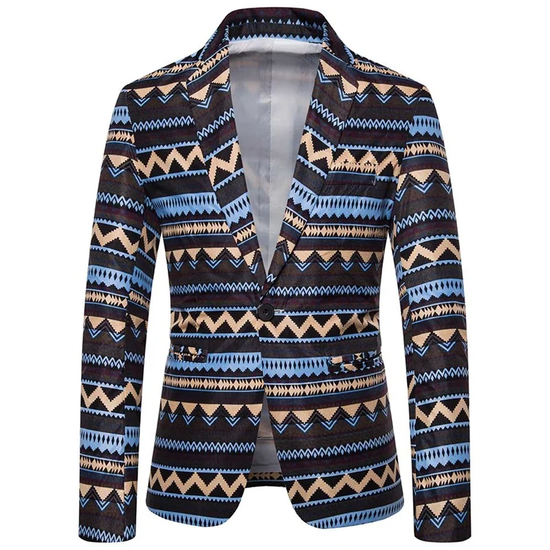 Folk-custom Leaves Men Blazer Harajuku Casual Slim Fit Jackets Men Party Wedding Banquet Blazer Fashion One Button Folk-custom Leaves Men Blazer Harajuku Casual Slim Fit Jackets Men Party Wedding Banquet Blazer Fashion One Button