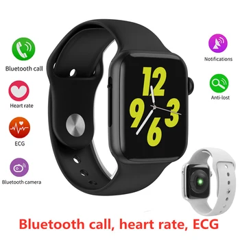 

Smart Watch W34 Full Touch Screen Heart Rate Blood Pressure Sports Tracker Fitness For Apple IOS Android PK Iwo 8 9 10 F10 W68