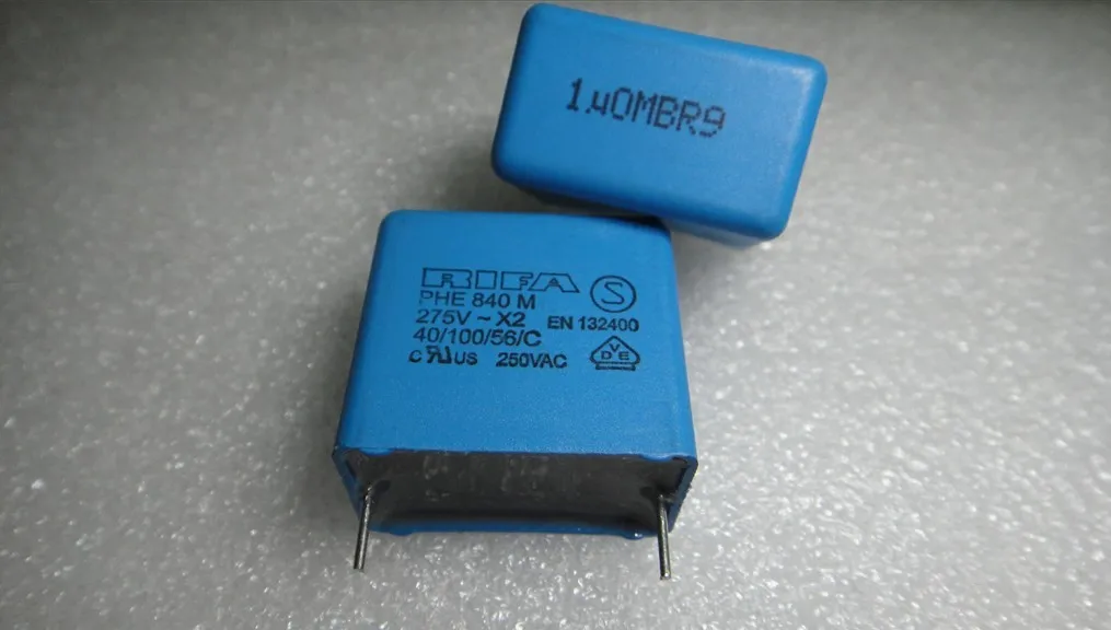 50 шт. RIFA PHE840 1,0 мкФ/275Vac(1 u0f 1 мкФ 105) пленочный конденсатор