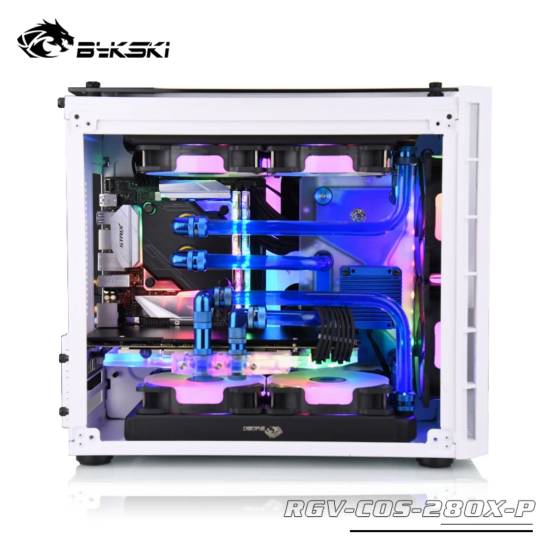 BYKSKI Waterway Cooling Block Kits for CORSAIR 208X Computer Case CPU/GPU water cooling Support DDC Pump | Компьютеры и офис