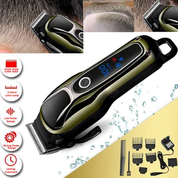 

Electric Men Hair Clipper Shaver Trimmer Cutter Rechargeable Cordless Razor Hot Sales