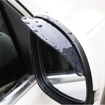 

Car Rear View Mirror Sticker Rain Eyebrow Auto Mirror Rain Shield Cover Protector Guard