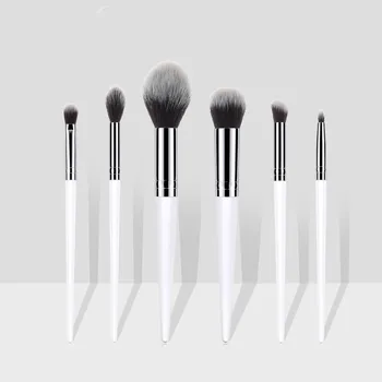 

Professional Transparent Acrylic Handle Makeup Brushes Set Foundation Blush High Gloss Eyeshadow Brush Cosmetic Tool