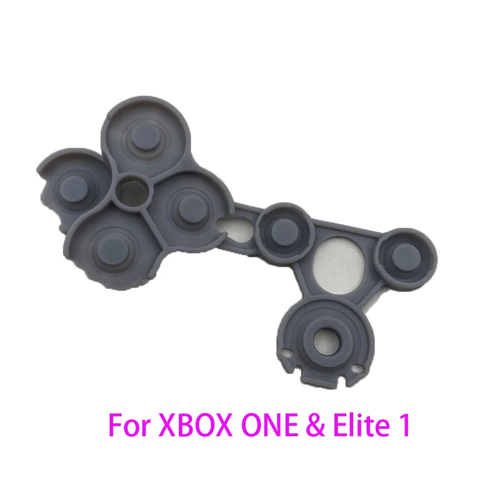 XBOX 시리즈 S / X 컨트롤러 용 30PCS Xbox One 및 S /X 용 전도성 접촉 버튼 D 패드 패드 XBOX ONE Elite 1 용 고무 패드