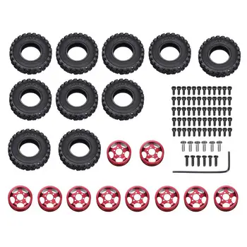 

RCtown WPL 6x6 Double RC Car Wheel Tire for WPL B16 B36 JJRC Q60 Q63 Q64 Vehicle Models