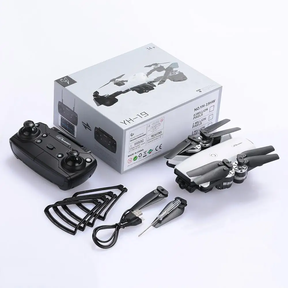YH-19 2,4 GHz 4 канальный FPV wifi 2.0MP камера 3D Flips Hover удержание высоты аэрофотосъемка дистанционное управление Квадрокоптер самолет