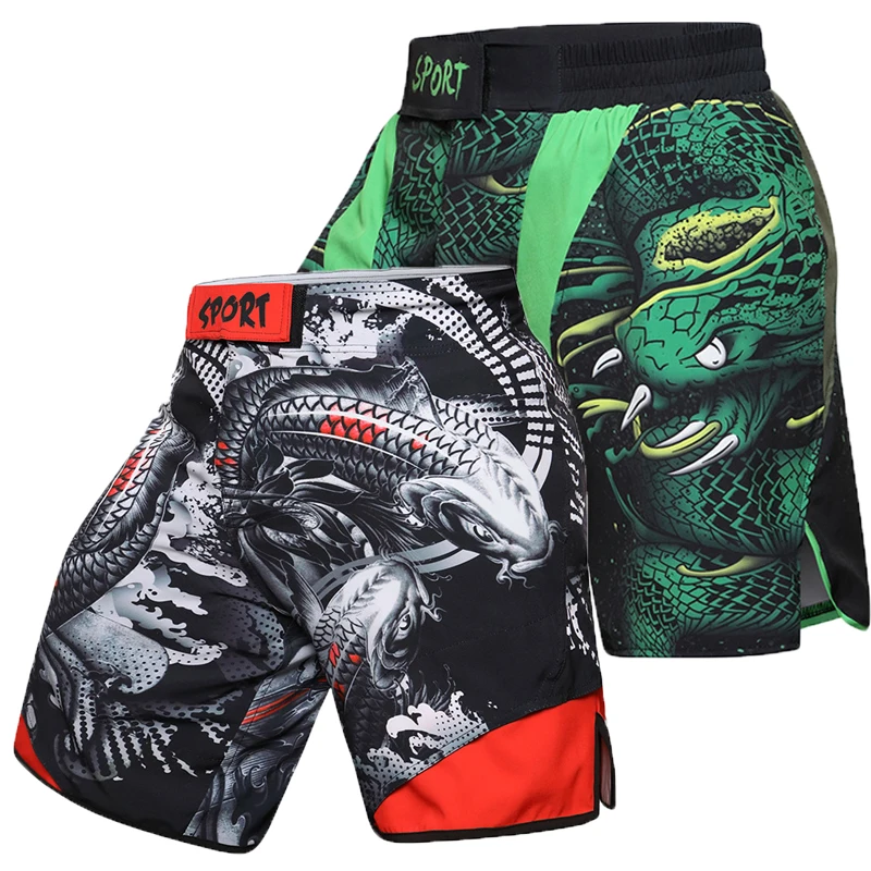 MMA BJJShort de compression pour homme, rashguard, fitness