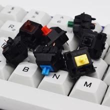 Interruptor de teclado mecânico de KS 3 séries preto habitação preto amarelo branco vermelho claro marrom mx switch