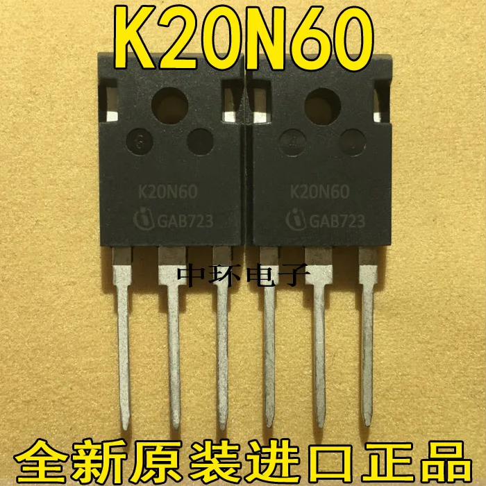 10 шт./лот K20T60 600V 20A TO247 K20N60x m y