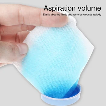 

10pcs/pack Medical Gauze Wound Dressing Bandage Roll Nursing Knee Mesh Breathable First Aid Fixation Disposable Health Care