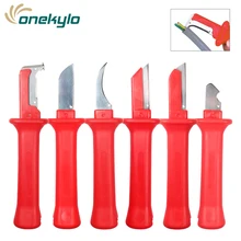 31HS German Style Electrical Insulation Cable Knife Wire Stripper Patent Stripping tools Pliers Blade with Protective Cap 31HS German Style Electrical Insulation Cable Knife Wire Stripper Patent Stripping tools Pliers Blade with Protective Cap