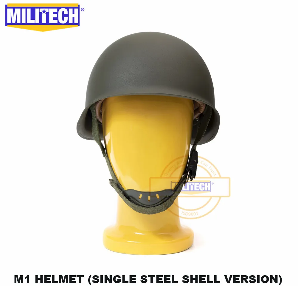 Стальной шлем MILITECH USA M1 Реплика WW2 Американский мировая война 2 Коллекция