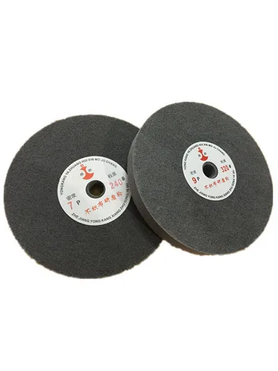 

SOURCE Intensity 200X25 Non-woven Nylon round 8X1 Fiber Polishing Wheel round Nylon Polishing Wheel Stainless Steel Only