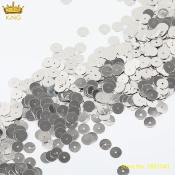

500pcs/Lot 8mm Plated Silvery Round Copper Charms For DIY Bracelet Necklace Earrings Jewelry Accessories Copper Jewelry Bulk